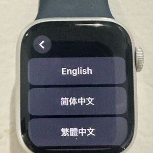 Apple Watch Series 9 41mm Starlight Silver GPS & LTE with Charging Cable